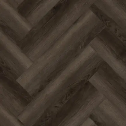 Premium 3D, 7 mm Fischgrät Klick Vinyl (SPC) mit antibakterieller Trittschalldämmung, Eiche dunkel, 592 x 148 mm, 0,55 mm Nutzschicht, (1,40 m² / Paket) Premium 3D, 7 mm Fischgrät Klick Vinyl (SPC) mit antibakterieller Trittschalldämmung, Eiche dunkel, 592 x 148 mm, 0,55 mm Nutzschicht, (1,40 m² / Paket)