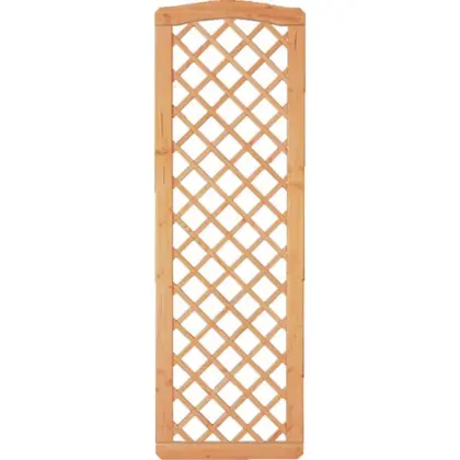 Sichtschutzzaun Doben aus Holz, Braun