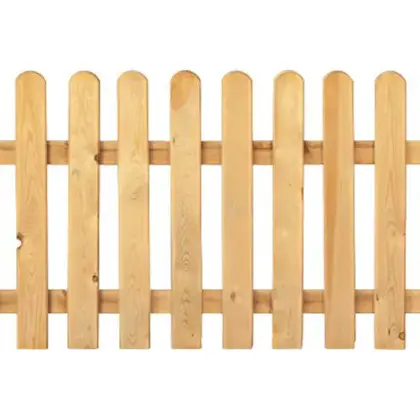 Gartenzaun Edewecht aus Holz