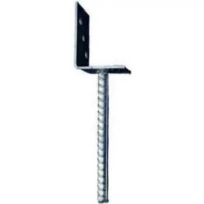 Universal L-Pfostenträger für BSH / KVH, 9 × 9 cm Universal L-Pfostenträger für BSH / KVH, 9 × 9 cm