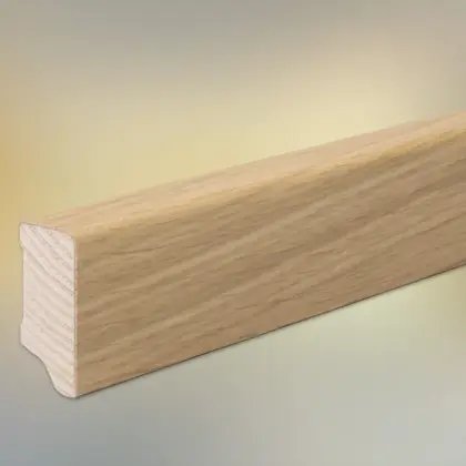 Sockelleiste Eiche furniert für Parkett und Massivholzdielen