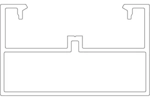 Twinson Alu-Trägerprofil, 30 (H) x 50 mm (B) in 6 m