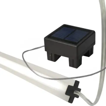Solar LED Lichtleiste Lichtfarbe „warmweiss“