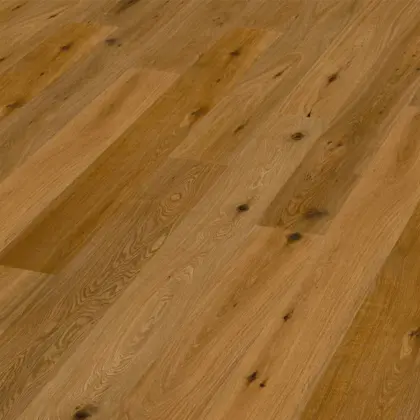 Fertigparkett, Landhausdiele Eiche astig, geräuchert Fertigparkett, Landhausdiele Eiche astig, geräuchert