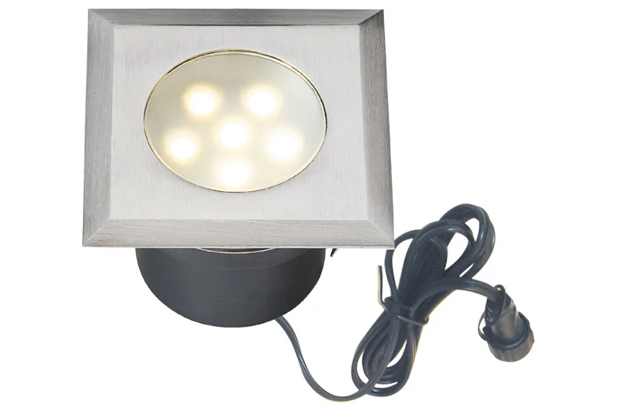 Einbauleuchte XENIA, Weiß – 70 × 70 mm