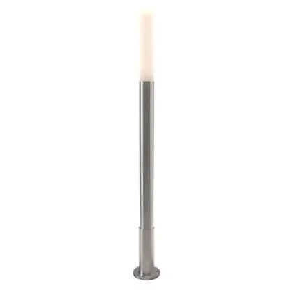 Design-Standleuchte MAIORIS Höhe aus Edelstahl, Weiß – 1020 mm
