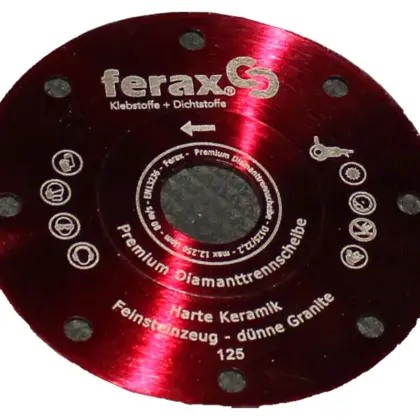 Diamant-Trockentrennscheibe Ø 125 mm