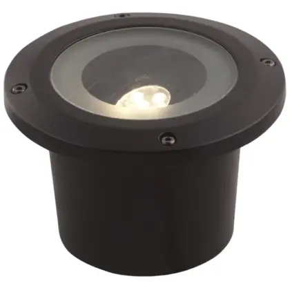 Einbauleuchte NAOS Ø 160 mm, Schwarz