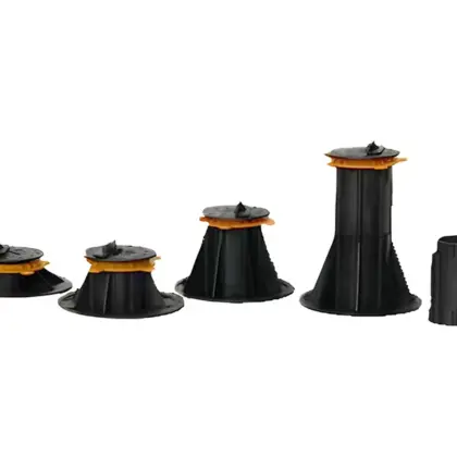 Kunststoff Stellfuß, 45 – 70 mm Verstellbereich, extra starke Tragkraft 1000 kg / Stellfuß
