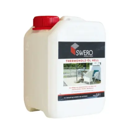 Thermoholz Terrassenöl hell (Natur) / 2,5 l