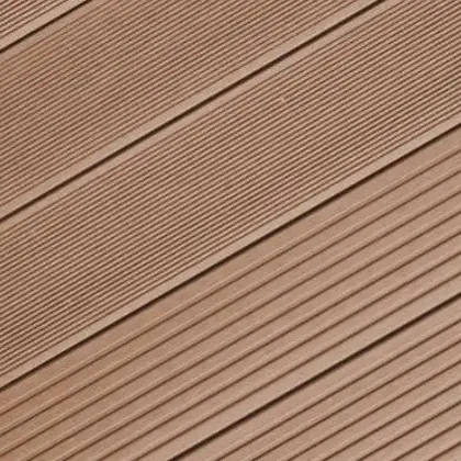 BPC / WPC Hohlkammerdiele WoodoIbiza, Dunkelbraun – 25 × 145 mm