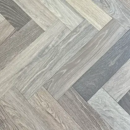 Eiche Parkett, Grau – 450 mm