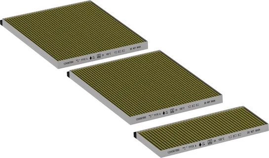 BOSCH Long-life Clean Air Geruchsfilter DWZ1BK1B6